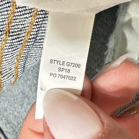 Madewell The Slim Boyjean Jeans Raw Hem Creston Wash Women 30 - Picture 7 of 10